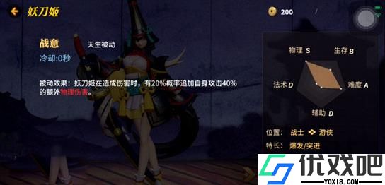 决战平安京妖刀姬怎么玩