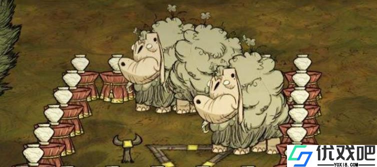 饥荒当中的钢羊该怎么打