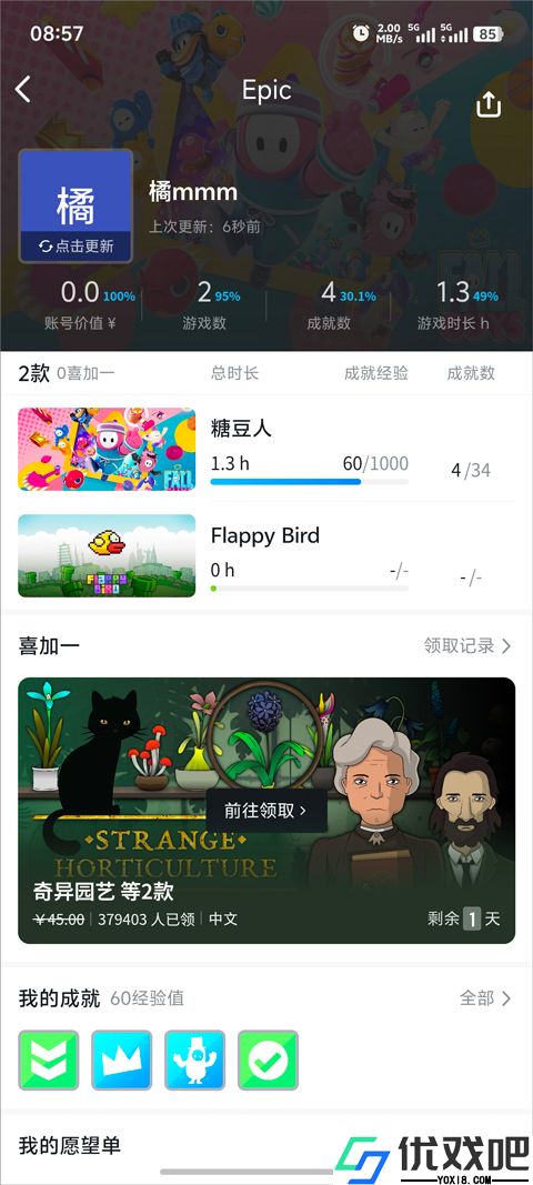 Epic手机端