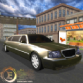 luxury city limo driving