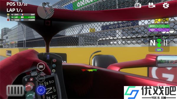 F1方程式赛车游戏