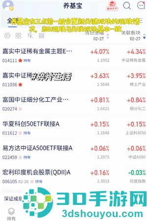 养基宝怎么看当日涨跌 养基宝看当日涨跌方法 养基宝怎么看当日涨跌 养基宝看当日涨跌方法