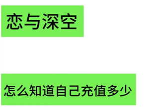 恋与深空怎么看冲了多少钱 恋与深空怎么看自己氪金记录【操作指南】