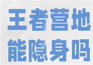 王者营地怎么隐身在线 王者营地怎么隐身访问【测评】