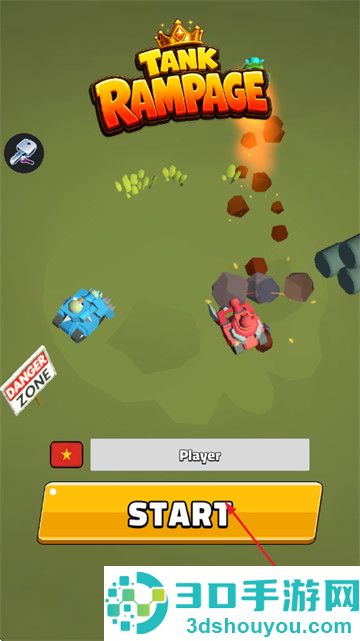 坦克横冲直撞游戏(Tank Rampage: Arena)