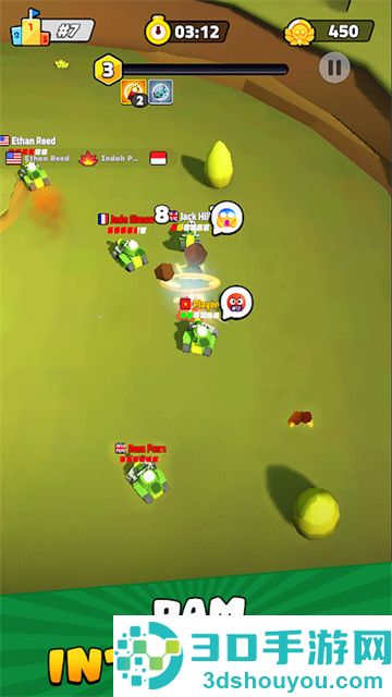 坦克横冲直撞游戏(Tank Rampage: Arena)