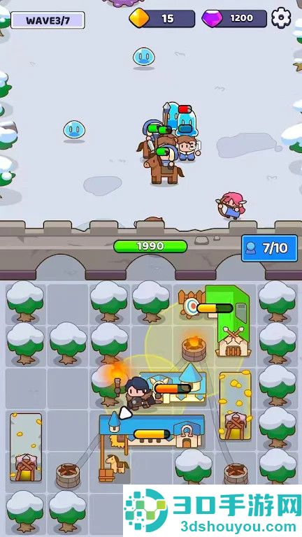雪堡游戏(Snow Fortress)