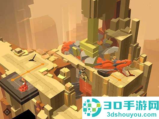 劳拉冒险之旅手游(Lara Croft GO)