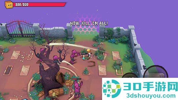 盒子头僵尸必须死辅助菜单版(Box Head: Zombies Must Die!)