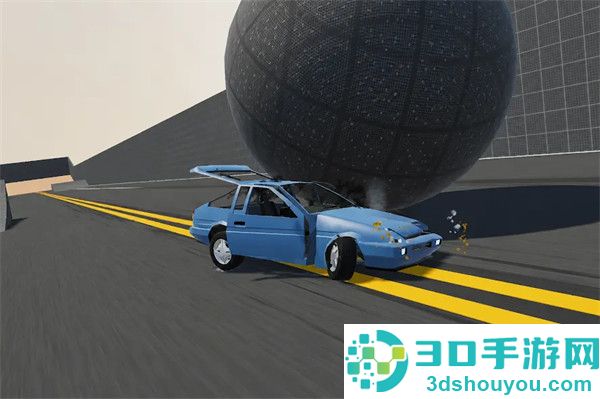 汽车碰撞模拟器事故游戏