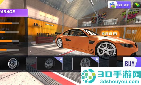 豪华跑车挑战赛3D游戏