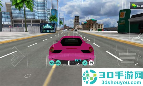 豪华跑车挑战赛3D游戏