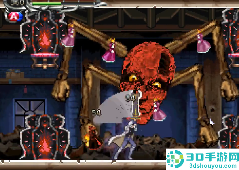 恶魔城苍月的十字架任天堂移植版