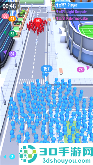 拥挤城市小游戏(Crowd City)