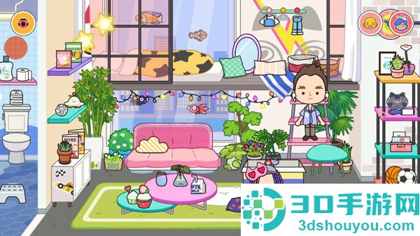 米加小镇:世界(最新版)全部解锁无广告美甲店