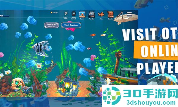 全球鱼友俱乐部手机版(Tiny Aquarium)
