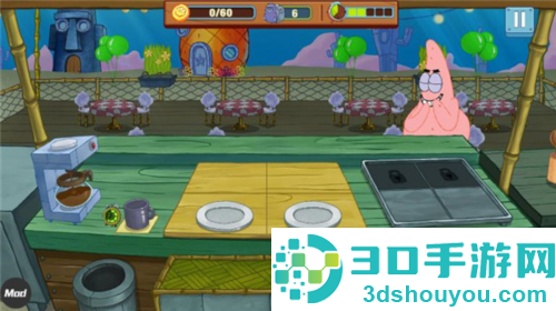 海绵宝宝蟹堡王大挑战中文版(SpongeBob - Krusty Cook Off)