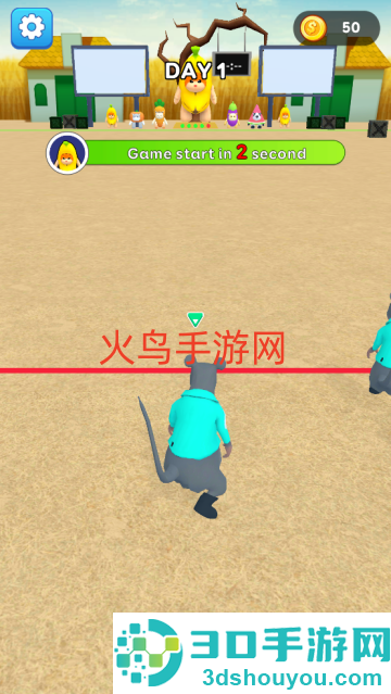 鼠舞奔跑生存3D游戏(Rat Dance Run Survival 3D)