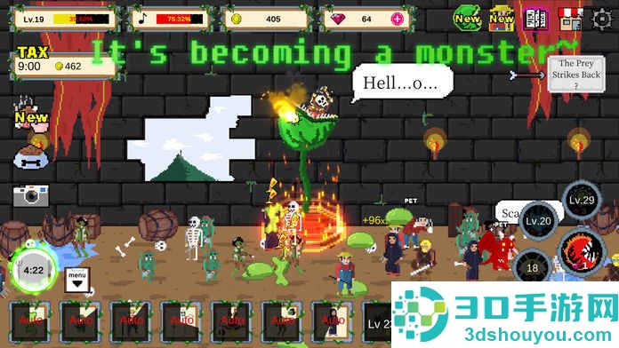 饥饿的食人花游戏中文版(Plant Monster Simulator)