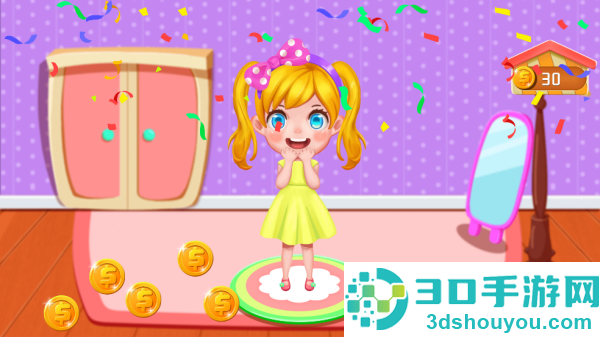 公主贝贝生日派对游戏