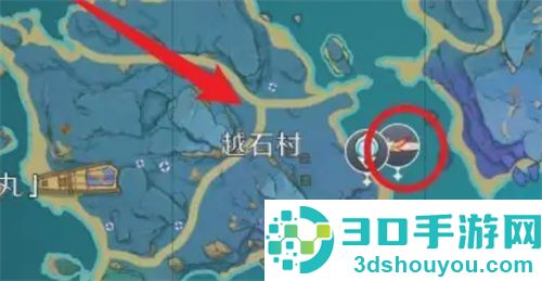找到原神金赤假龙的方法步骤