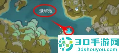 找到钓原神金赤假龙位置的方法步骤