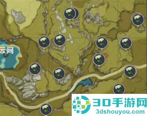 找到原神清心采集点的方法步骤