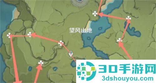 原神落落莓采集位置的方法步骤