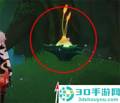 原神降下山洞内的水面的方法步骤