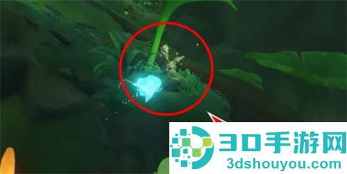 原神降下山洞内的水面的方法步骤