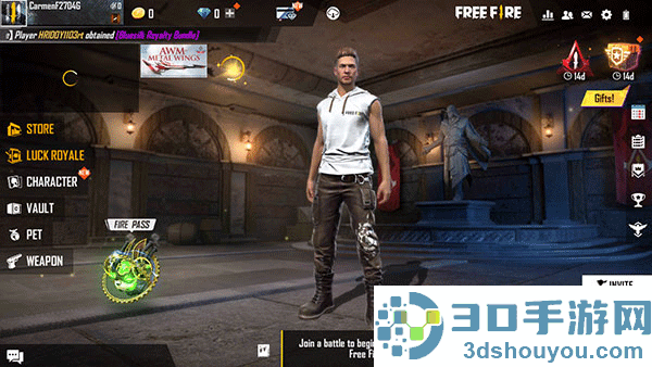 自由开火战场国际服(Free Fire)