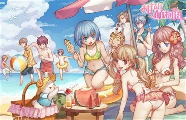 《甜甜萌物语》3D美少女同人图:不可错过的性感假日魅力