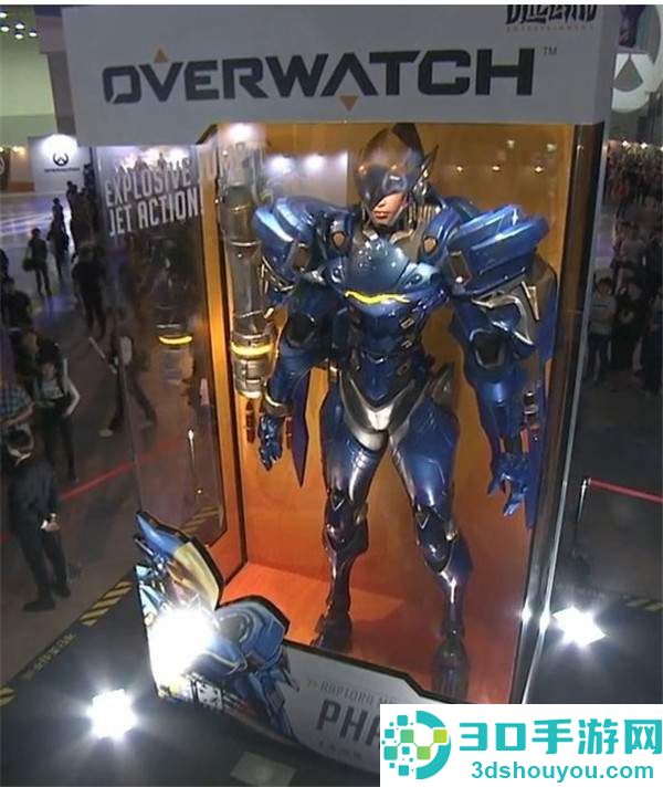 《守望先锋》超大手办驾临韩国