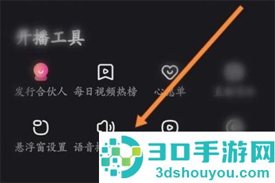 快手直播伴侣改语速方法步骤