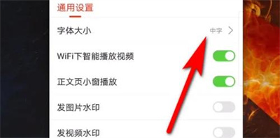 搜狐新闻改字体大小方法步骤