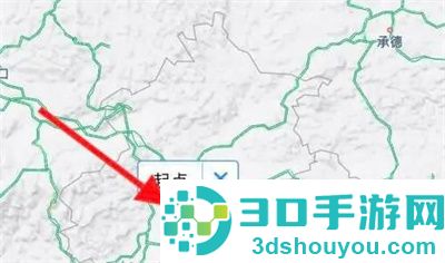 高德地图使用测距的方法步骤