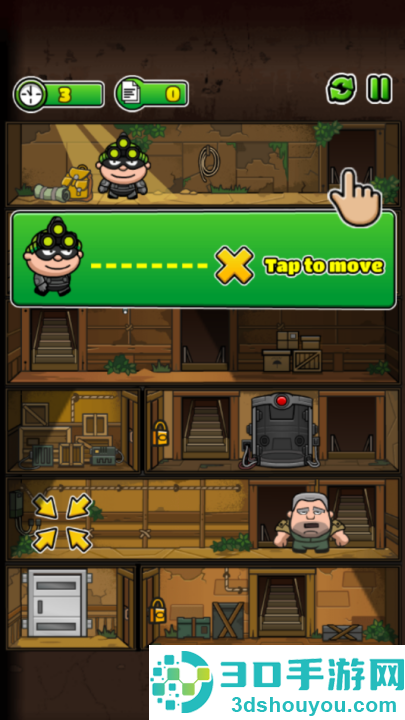 神偷鲍勃3游戏(Bob the robber 3)