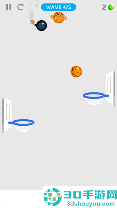 连线扣篮游戏(Dunk Line)