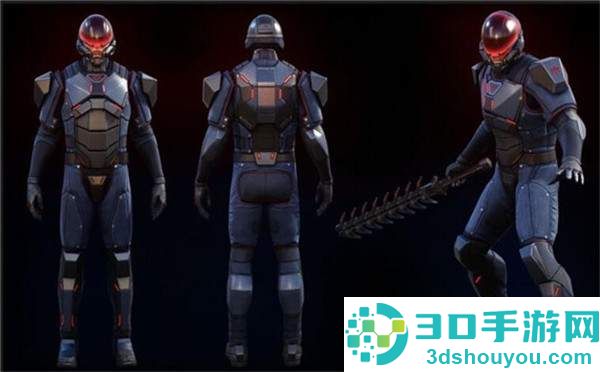 直观的感受角色:《幽浮2》3D建模图公布