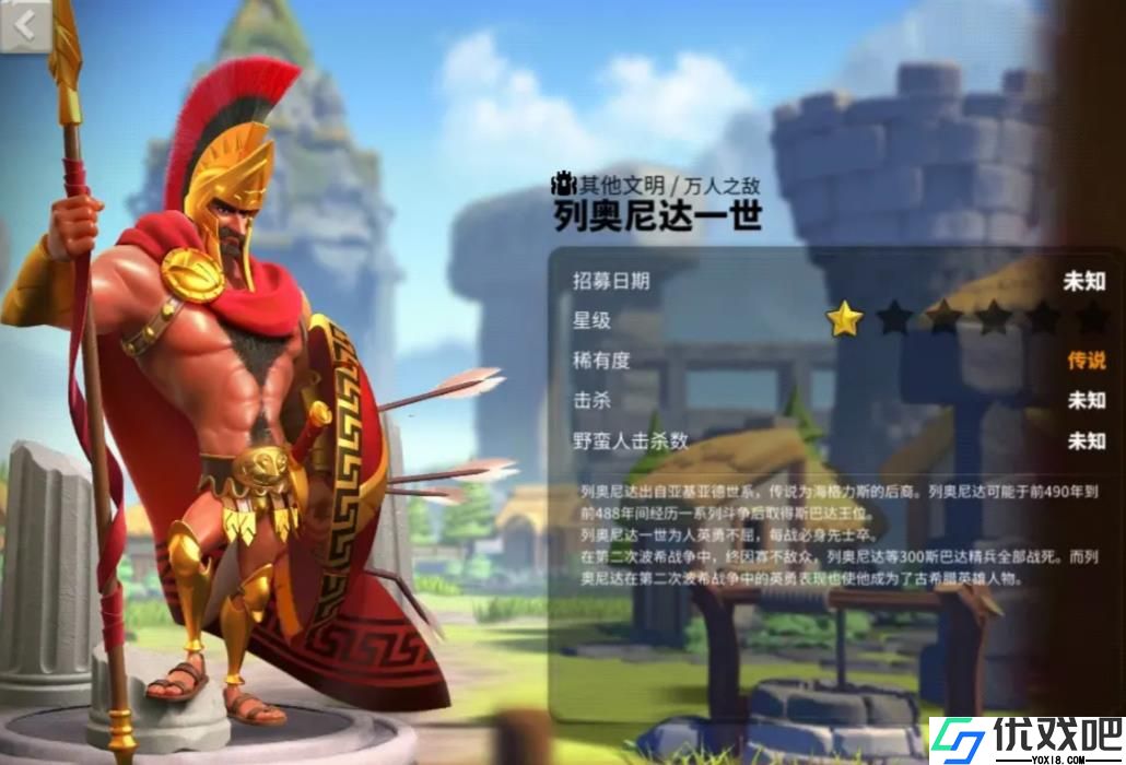 万国觉醒列奥尼达一世值得培养吗