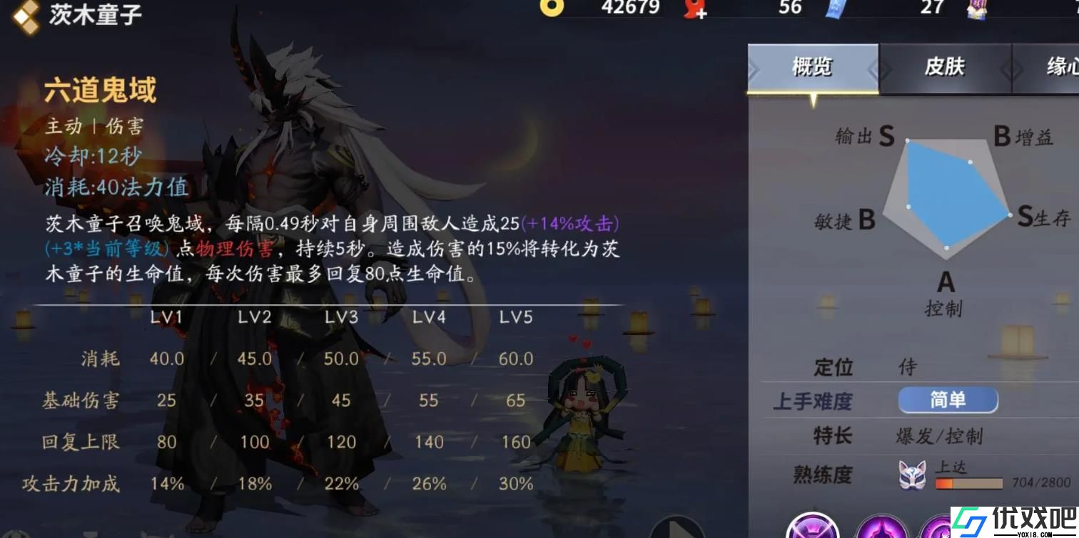 决战平安京茨木童子怎么玩
