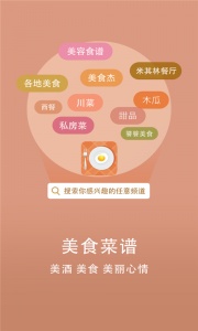 美食菜谱app
                           