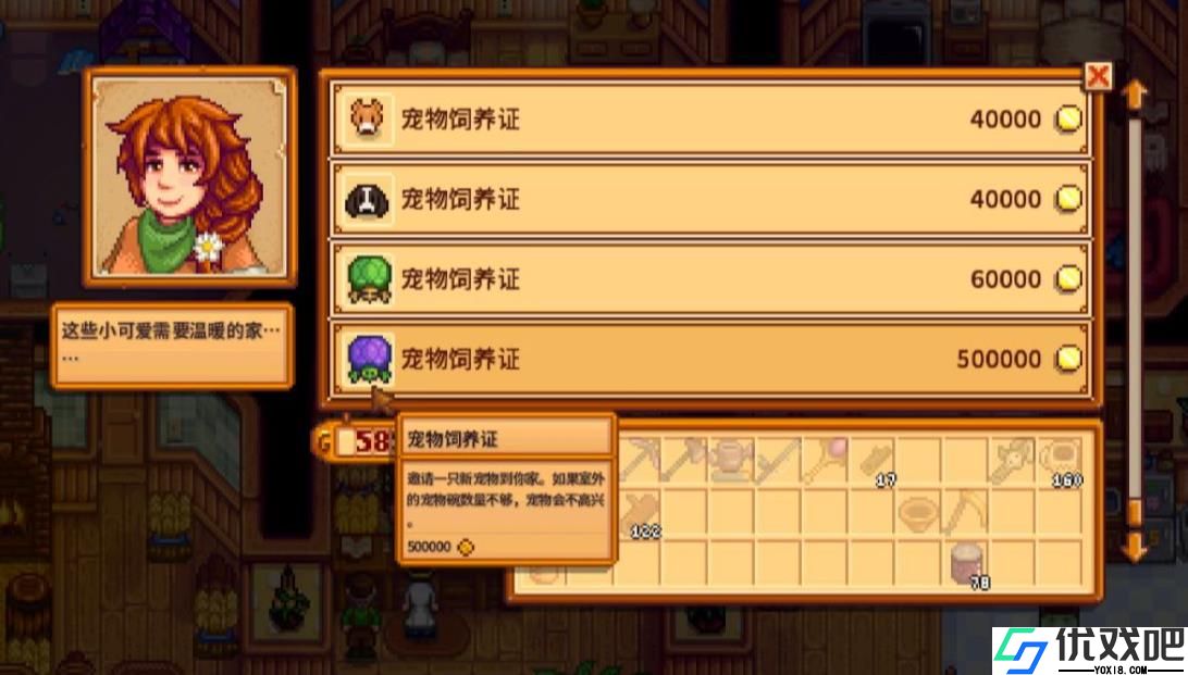 星露谷物语宠物怎么获得