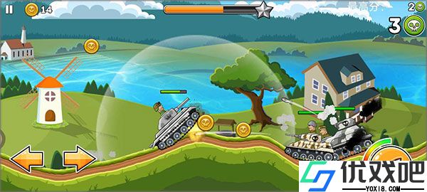 超级登山坦克手机版