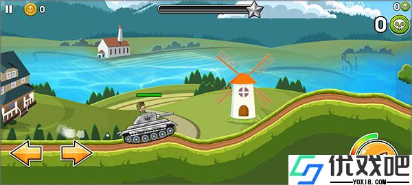 超级登山坦克手机版