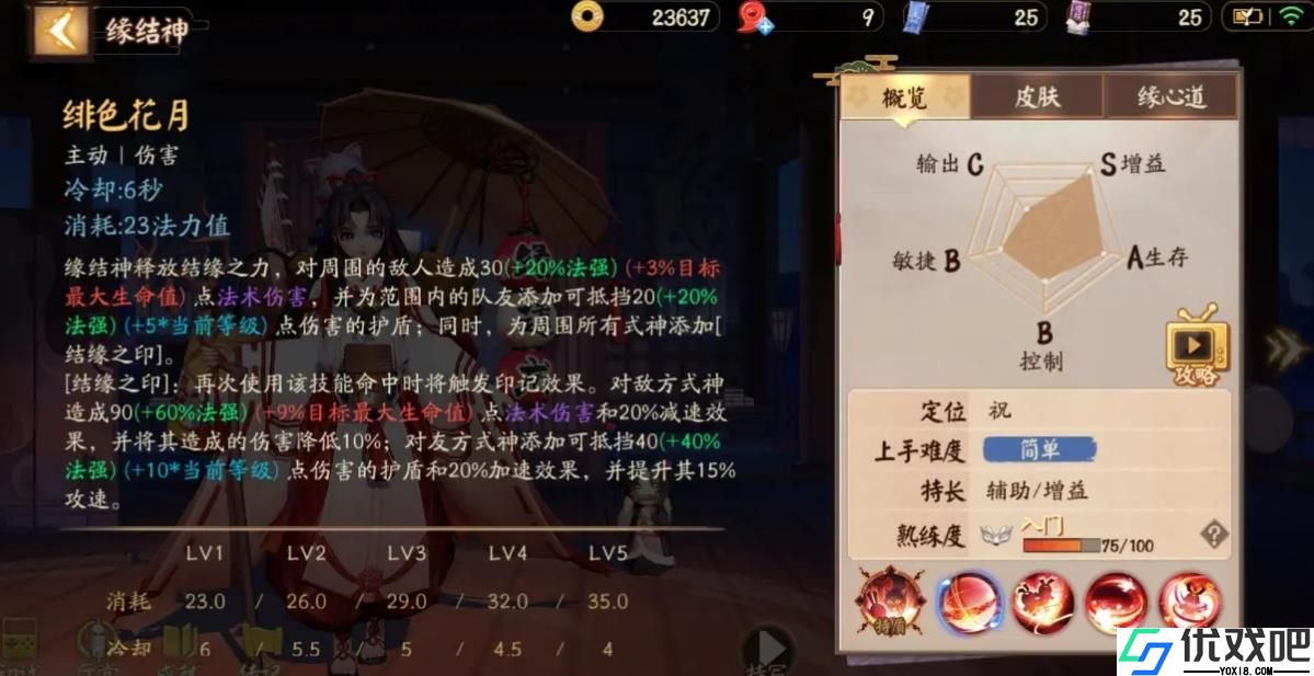 决战平安京缘结神该怎么玩