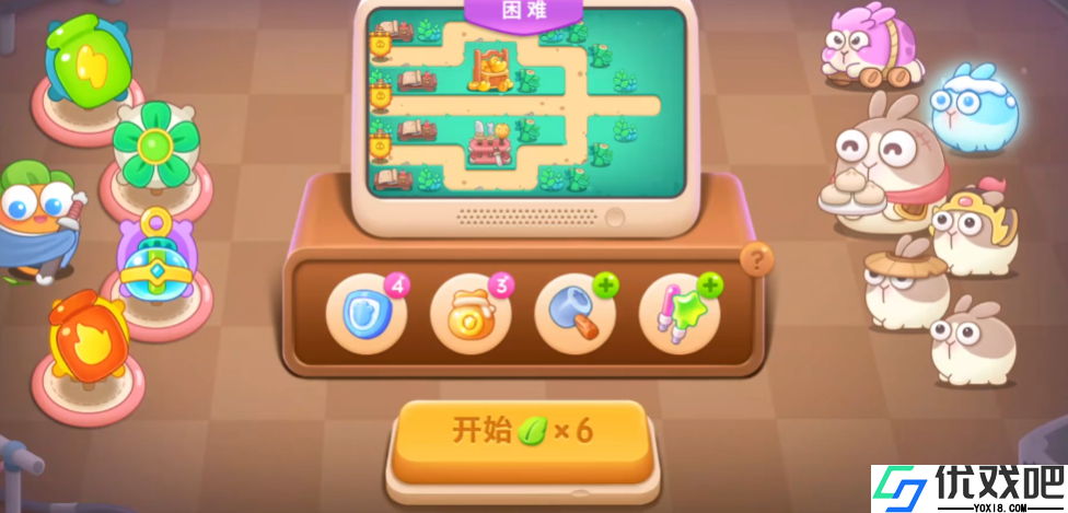 保卫萝卜4卧兔第18关怎么过