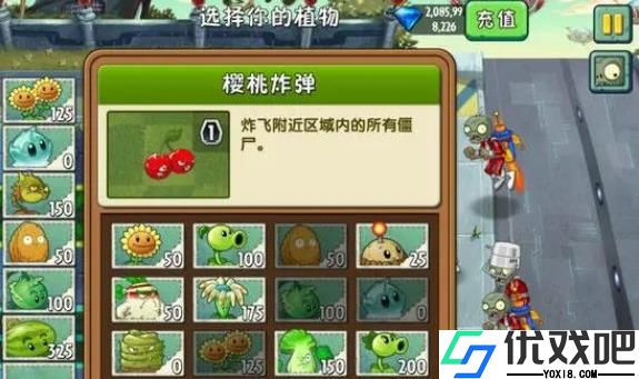 植物大战僵尸2樱桃炸弹怎么样