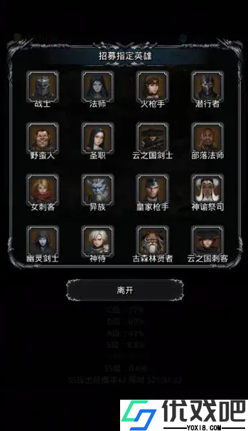 地下城堡2潜行者要转职成什么
