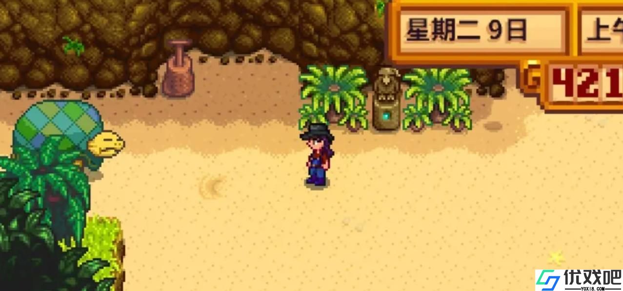 星露谷物语姜岛怎么去